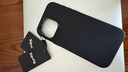 Sipolg蘋果iPhone16真皮16/15Promax磁吸手機(jī)套Plus高級(jí)感納帕牛皮保護(hù)套四邊全包防摔高檔超薄 蘋果16Pro Max  碳墨黑  [磁吸充電] 曬單實(shí)拍圖