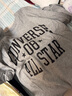 Converse【2件裝】匡威兒童T恤男童短袖兒童半袖純棉休閑圓領(lǐng)t恤兒童上衣 巖嶺灰+白色 150 /72 【建議身高140-152cm】 曬單實拍圖