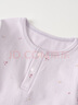 童泰（TONGTAI）寶寶上衣春秋純棉嬰兒衣服兒童內衣男童女童兒童長(cháng)袖T恤紫色90cm 曬單實(shí)拍圖
