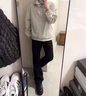 花花公子牛仔褲男款純黑色微喇美式高街vibe褲子高個子加長夏季修身直筒褲 黑色 L 建議120-135斤 曬單實拍圖