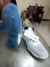 回力男鞋實(shí)戰籃球鞋男2026新款春季透氣耐磨減震防滑訓練高幫運動(dòng)鞋子 白灰藍 42 曬單實(shí)拍圖