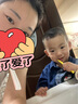 馬·拉?。∕.Latin）馬拉丁童裝25春裝新款男童小童正反拼接肌理感帥氣牛仔長(cháng)袖襯衫 牛仔藍 90cm 曬單實(shí)拍圖