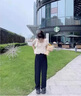 棉致冰絲涼感薄款高腰闊腿褲子女夏季2025新款寬松小個(gè)子休閑西裝褲女 3012黑色【高品質(zhì)17.5】 L 100-115斤 曬單實(shí)拍圖