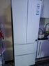 海爾（Haier）冰箱出品 342升雙開門法式多門網(wǎng)紅大白 新一級雙變頻三檔變溫黑金凈化智能節(jié)能省電leader電冰箱 【342升】冰雪白+新一級能效+三檔變溫+黑金凈化 曬單實拍圖