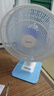 美的（Midea）臺(tái)式電風(fēng)扇七葉柔風(fēng)輕音臥室宿舍廣角遠(yuǎn)距交流定頻臺(tái)扇辦公室桌面節(jié)能省電搖頭小型電扇 FGAU40D 曬單實(shí)拍圖