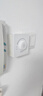 LSNUO吊扇調(diào)速器控制器電風(fēng)扇調(diào)速開關(guān)220V大功率油煙機(jī)排氣扇旋鈕開關(guān) 無極調(diào)速開關(guān)300W -白 曬單實(shí)拍圖