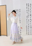 小豬彼特馬面裙套裝女童2025新款秋季兒童洋氣中式衛(wèi)衣女大童國風裙子秋裝 4410淺紫色 120 cm 曬單實拍圖