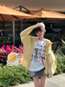 古由卡（GUUKA）潮牌防曬衣夏季涼感防曬服戶外套男新款情侶裝皮膚衣輕透氣寬松 綠色G61128 L 曬單實(shí)拍圖