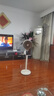 創(chuàng)維【全屋驅(qū)蚊】空氣循環(huán)扇家用電風(fēng)扇落地扇2025新款大風(fēng)量語(yǔ)音遙控輕音節(jié)能臥室小風(fēng)扇Q522 白咖色 曬單實(shí)拍圖