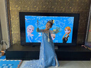 G.DUCKKIDS小黃鴨冰雪奇緣愛莎公主裙女童連衣裙夏季兒童艾莎裙子六一表演服 艾莎公主裙 110 尺碼4~5歲【100-110cm】 曬單實拍圖