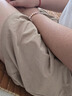 京東京造休閑褲女棉感松緊短褲女25夏季新款透氣 運(yùn)動(dòng)五分褲 卡其色 XL 曬單實(shí)拍圖