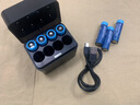 帕德（PADE）5號充電鋰電池 五號1.5V恒壓4070mWh大容量充電倉套裝適用智能門鎖/KTV話筒/相機/閃光燈/游戲手柄 曬單實拍圖