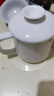 品喻（PINYU）羊脂玉茶杯家用辦公泡茶水杯帶蓋陶瓷馬克杯高端茶具杯子白370ml 曬單實(shí)拍圖
