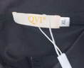 QVI高端品牌 短袖T恤女2025夏季新款寬松減齡顯瘦休閑翻領(lǐng)中袖上衣 黑色 XL【 120-135斤】 曬單實(shí)拍圖