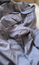  乾朗 春秋防靜電工作服套裝男女長(zhǎng)袖厚款耐磨勞保服帶反光條電焊工服汽修工程服加油站電力局工裝可定制logo 淺灰色春秋套裝175 曬單實(shí)拍圖
