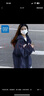 真維斯（JEANSWEST）衛(wèi)衣女春秋冬季新款加絨開衫外套女裝連帽上衣潮流寬松學(xué)生慵懶風(fēng) 加絨 藏青 KS方向粉 2X 曬單實(shí)拍圖
