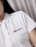匠企印工作服定制polo衫短袖t恤文化衫定做企業(yè)工衣翻領(lǐng)服裝刺繡印logo 暗夜黑 4XL 曬單實(shí)拍圖
