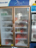 雪村展示柜冷藏保鮮柜商用冰柜立式飲料柜便利店超市冷飲啤酒柜鮮奶蔬果展示大容量風(fēng)直冷風(fēng)冷陳列柜 1.2米雙門(mén)風(fēng)直冷冷藏展示柜【風(fēng)直冷省電】 曬單實(shí)拍圖