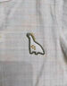 乖奇熊夏季薄款寶寶連體衣長(zhǎng)袖空調(diào)服透氣居家服嬰幼兒哈衣爬爬服 曬單實(shí)拍圖