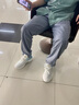 回力男鞋夏季透氣運(yùn)動(dòng)鞋男2025新款百搭休閑鞋男士跑步鞋軟底鞋子男潮 白霧霾藍(lán) 42 (260mm) 男碼 曬單實(shí)拍圖