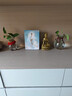 古葉家居純黃銅觀音佛像擺件家居客廳飾品銅觀音菩薩工藝品觀音保平安禮品 黃銅色 高17CM/長10*寬9*高17CM 曬單實(shí)拍圖
