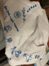 茵曼正肩自然涼刺繡T恤夏季女裝百搭顯瘦圓領(lǐng)寬松短袖上衣 米白色 L 曬單實(shí)拍圖