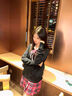 妙奕嘉裙子半身裙女夏季2025新款顯高女裝jk制服短裙百褶裙女裙a字裙 小玫撞色格子百褶裙玫紅色 L 【腰圍約70-74】 曬單實(shí)拍圖
