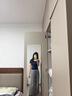 斤慕深藍(lán)色斜肩短袖T恤女修身顯瘦性感緊身短款露肩上衣2025夏季新款 深藍(lán)色斜肩短袖 M 曬單實(shí)拍圖