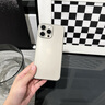 圖璐璐【自帶鏡頭膜】適用蘋果16/15Promax手機(jī)殼iPhone14pro全包防摔13PM男超薄磨砂plus新款散熱保護(hù)套 【鈦原色】超薄-散熱-防指紋 蘋果15promax【自帶鏡頭膜】 曬單實(shí)拍圖