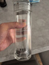 水宜生玻璃杯雙層隔熱泡茶杯純鈦高檔水晶杯耐高溫杯子防燙商務(wù)富氫水杯 弱堿玻璃杯 380ml 曬單實(shí)拍圖