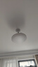 歐普（OPPLE）風扇燈吊扇燈24瓦LED照明低噪音餐廳臥室吊燈燈具包安裝 冰風白 曬單實拍圖