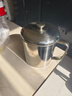 施錦德國品質(zhì)不銹鋼茶缸316大容量家用水杯帶蓋老式茶杯子防摔口杯 15CM單層水杯（帶蓋）+茶濾 曬單實(shí)拍圖