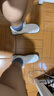 MANUEKLEAR MML赤足腳鞋室內健身鞋綜訓練鞋男女五指鞋瑜伽運動(dòng)鞋跳繩操鞋溯溪 白色 43碼 曬單實(shí)拍圖