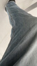 Levi's李維斯冰酷系列男士502經(jīng)典錐形美式復(fù)古休閑藍色牛仔褲 中藍色 31 (32) 曬單實拍圖