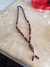虔生緣湖遠行天然西藏真品九眼天珠項鏈瑪瑙原石手鏈手串長(cháng)鏈 01主圖款 曬單實(shí)拍圖