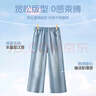 Hello Kitty女童夏季套裝2025新款洋氣女孩純棉短袖時(shí)尚愛心牛仔褲中大童夏裝 曬單實(shí)拍圖
