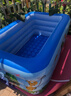 吉龍游泳池兒童家用大型成人充氣水池室外別墅嬰兒寶寶游泳池折疊加厚 特厚/印花1.8米四層-暢享套餐 曬單實(shí)拍圖