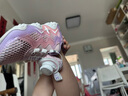 巴布豆童鞋女童運動鞋網(wǎng)鞋透氣夏季兒童鞋子103532042櫻花粉/丁香紫26 曬單實拍圖