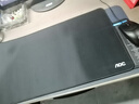 AOC全屬性系列電競(jìng)游戲長(zhǎng)款鼠標(biāo)墊大號(hào)600*300*2mm加厚鎖邊辦公鍵盤電腦書(shū)桌墊黑色M195/93 曬單實(shí)拍圖