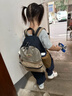 SHUKIKU兒童書(shū)包幼兒園大班一年級書(shū)包小學(xué)生背包男女生雙肩包淺卡其M碼 曬單實(shí)拍圖