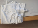 三槍【100%純棉】背心女2件裝春夏季吊帶打底衫薄款女士羅紋彈力內搭 吊帶款-特白+黑色 XL (170/95) 曬單實(shí)拍圖