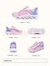 Skechers斯凱奇閃穿鞋女童春秋懶人一腳蹬休閑鞋時(shí)尚輕便運動(dòng)鞋319055L 曬單實(shí)拍圖