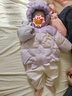 巴拉巴拉嬰兒羽絨服男女童冬季外套撞色萌趣200424107205 曬單實(shí)拍圖
