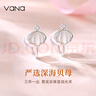 Vana銀耳夾無(wú)耳洞女一貝子耳釘畢業(yè)生日禮物送女朋友老婆 一貝子耳夾【貝母款】玫瑰金色 曬單實(shí)拍圖