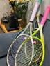尤尼克斯（YONEX）VCORE100/98沙灘米黃米白新款萊巴金娜旋轉(zhuǎn)進攻全碳素網(wǎng)球拍 VCORE100 300克 G2號 沙灘米黃 曬單實拍圖