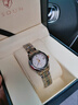 正品手表名牌旗下女士全自動(dòng)機械表夜光專(zhuān)用女士手表 間金白面-免費刻字-高檔禮盒 27mm 曬單實(shí)拍圖