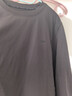 蕉下（beneunder）長(cháng)袖T恤男士衛衣氣絨服保暖打底衫圓領(lǐng)寬松舒適CL010漫暮黑XL 曬單實(shí)拍圖