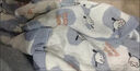 哺乳睡衣夏季薄款兩件套孕婦產(chǎn)后喂奶專用家居服6月份8 A6008藍(lán)V領(lǐng)帕恰狗 L 【建議100-120斤穿】 曬單實(shí)拍圖