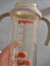 貝親（Pigeon）PPSU寬口徑雙把手奶瓶330ml LL號(hào)奶嘴 9個(gè)月+ AA271 曬單實(shí)拍圖