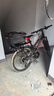 自行車(chē)后車(chē)筐山地車(chē)籃兒童折疊車(chē)后置籃子單車(chē)電動(dòng)車(chē)后籃加大車(chē)簍書(shū)包架 鋁合金貨架+帶網(wǎng)兜黑色后車(chē)筐 曬單實(shí)拍圖